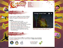 Tablet Screenshot of carnagecontest.com